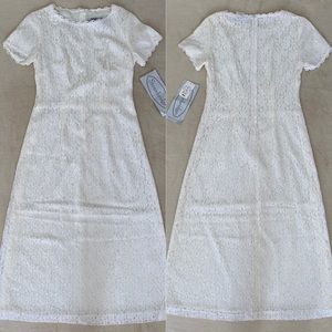 Vintage lace wedding dress